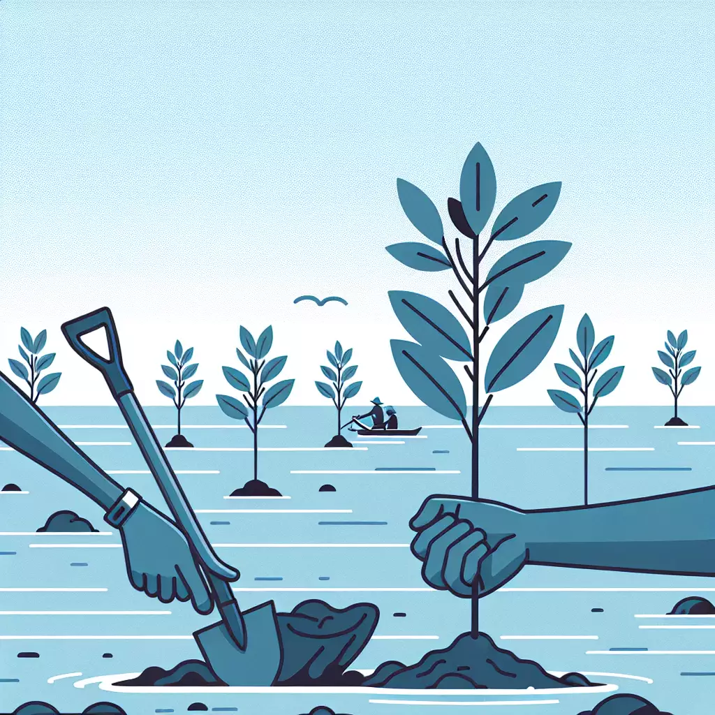Gotong Royong Menanam Mangrove Demi Masa Depan