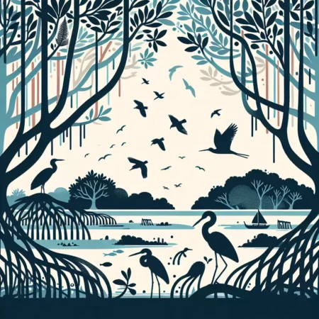 Menyusuri Keindahan Ekosistem Mangrove dalam Gambar