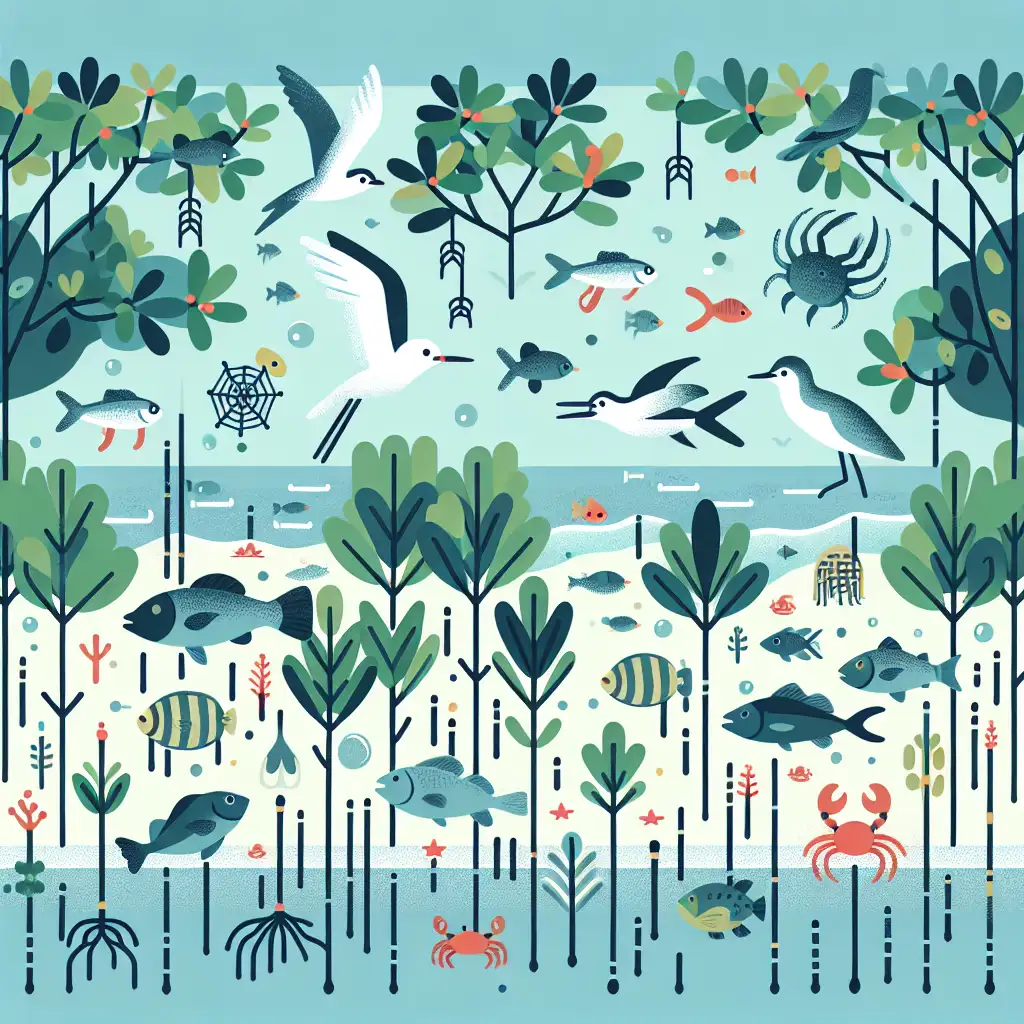 Bagaimana Mangrove Menjadi Rumah bagi Ribuan Spesies Laut